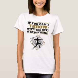Javelin Thrower Funny Throw met de beste T-shirt