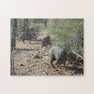 Javelina Puzzle Legpuzzel