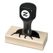 Javelina Silhouette Rubberstempel (Stempel)