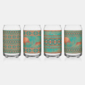 Javelinas Sud-Ouest et jeu de Motifs géométriques (Droite)