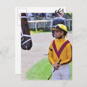 Javier Castellano en Elena's Strike Briefkaart (Voorkant / Achterkant)