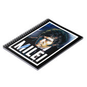 Javier Milei Presidentieel Poster Notitieboek (Linkerzijde)