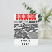 Javier- Saratoga Race Course Briefkaart (Staand voorkant)