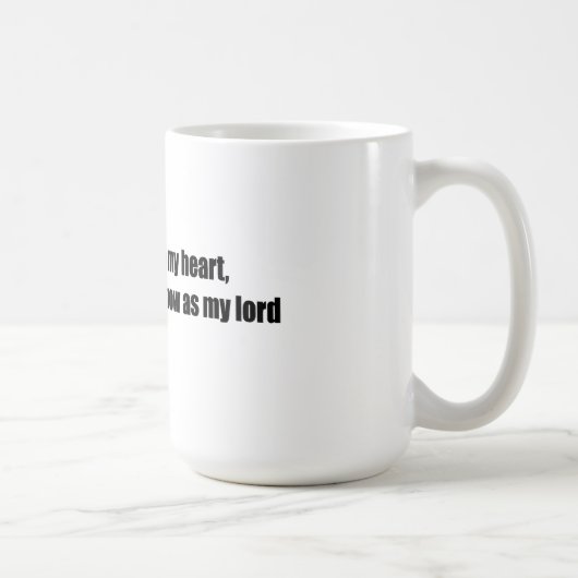 J'avoue Mug (Droite)