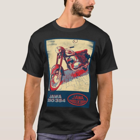 JAWA 350, 354 - 1956 T-shirt classique (Devant)