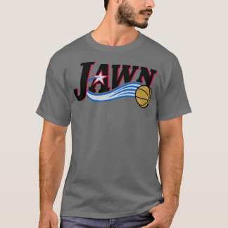 Jawn Retro Basketbal Wit 1 T-shirt