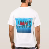 Jaws 50th uit het water! t-shirt (Achterkant)