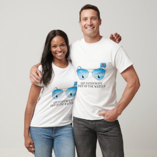 Jaws 50th uit het water! t-shirt