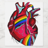 Jaws  Amity Island Wijn Etiket (Enkel label)