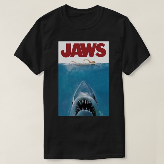 Jaws Fan maakte klassiek t-shirt (Design voorkant)