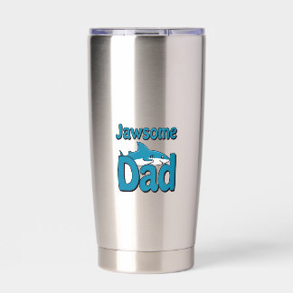 Jawsome Papa Geïsoleerde Drinkbeker