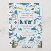 Jawsome Shark ThRapport Elke Leeftijd Kaart (Voorkant / Achterkant)