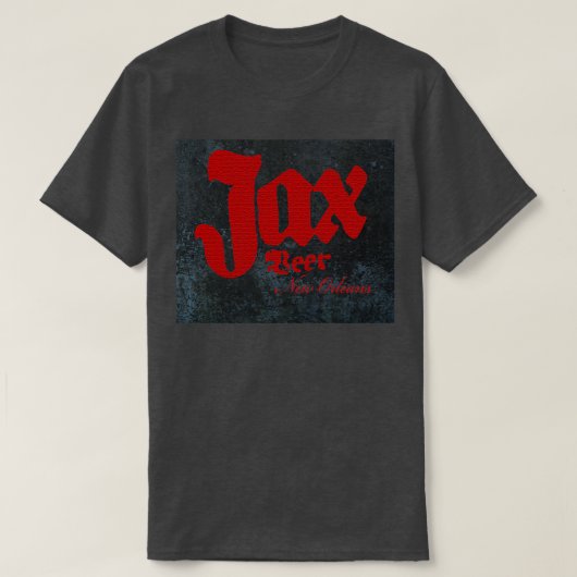 JAX BEER VAN NEW ORLEANS T-SHIRT (Design voorkant)