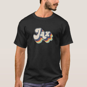 Jax Naam Gepersonaliseerde Achternaam Voornaam Jax T-shirt