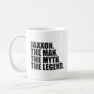 Jaxxon name, Jaxxon The Man The Myth The Legend Koffiemok