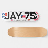 JAY 75 JMT 8 1/4" Skateboard Deck (Horizontaal)