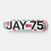 JAY 75 Plateforme de skateboard JMT 8 1/4" (Horz)