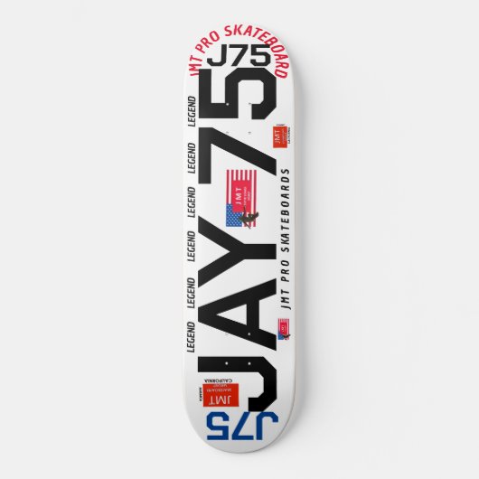 JAY 75 Plateforme de skateboard JMT 8 1/4" (Recto)