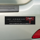 Jay Arseno "Van de Ashes" Bumpersticker (Op auto)