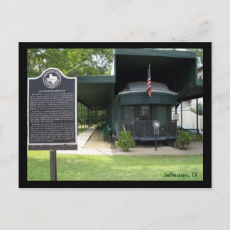 Jay Gould's Railroad Car Briefkaart