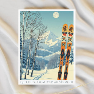 Jay Peak Vacances ski Vermont Carte postale