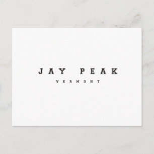 Jay Peak Vermont Briefkaart