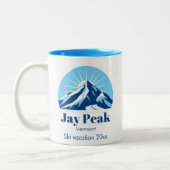 Jay Peak Vermont USA koffiekopje mok (Links)