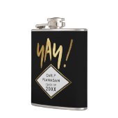 Jay! Script Gold Black Graduparty Heupfles (Links)