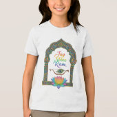 Jay shree ram Tri-Blend shirt (Voorkant)