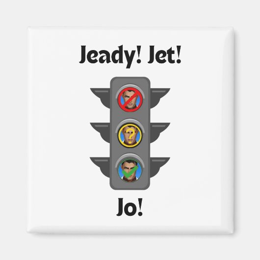 Jayce Stoplight Magneet (Voorkant)