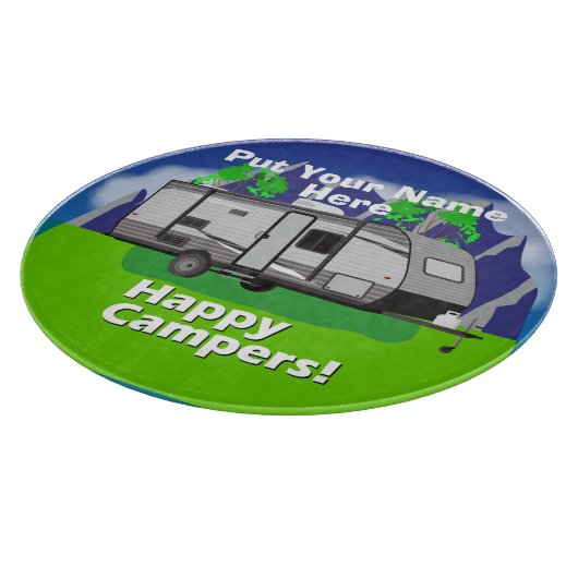 Jayco Jayflight Happy Campers Design Snijplank (Hoek)