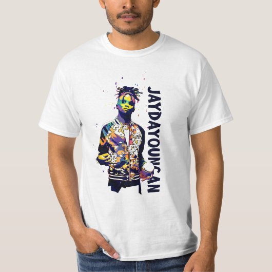 jaydayoungan cool t-shirt (Voorkant)