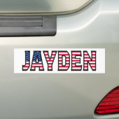 Jayden Name Vorname USA Aufkleber Sticker Auto (Op auto)