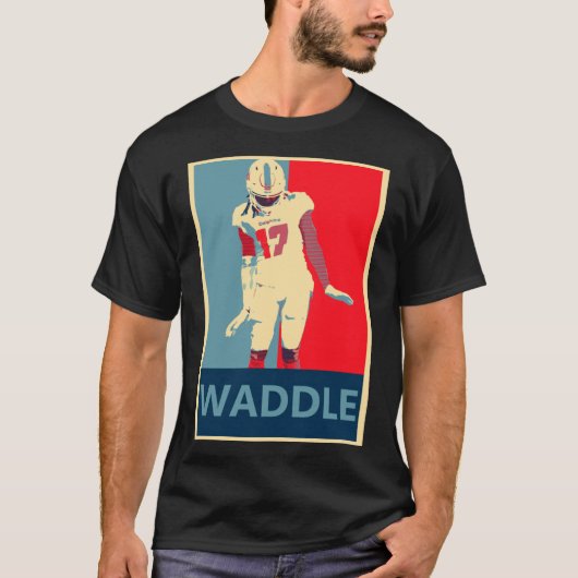 Jaylen Waddle - La Waddle Dance Essential T-Shirt (Devant)