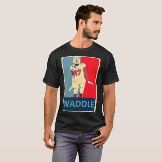 Jaylen Waddle - La Waddle Dance Essential T-Shirt (Devant entier)