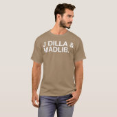 Jaylib J Dilla Madlib T-shirt (Voorkant volledig)