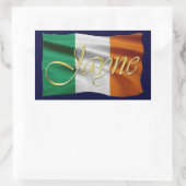 JAYNE Nom et drapeau irlandais Stickers personnali (Sac)