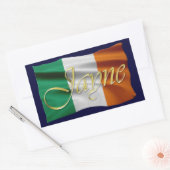 JAYNE Nom et drapeau irlandais Stickers personnali (Enveloppe)