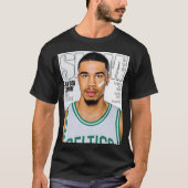 Jayson Tatum 0 gewoon anders T-shirt (Voorkant)
