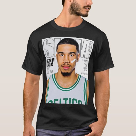 Jayson Tatum 0 gewoon anders T-shirt (Voorkant)