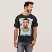 Jayson Tatum 0 gewoon anders T-shirt (Voorkant volledig)