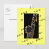 Jazz16 Briefkaart (Voorkant / Achterkant)