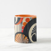 Jazz Age Retro Design Mok (Midden)