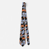 Jazz Art Deco Pattern Stropdas (Voorkant)