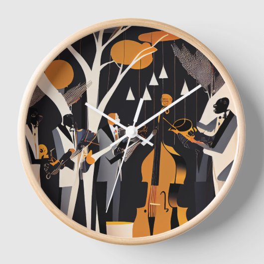 Jazz Band Clock (Voorkant)