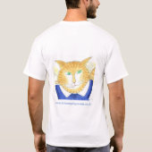 Jazz-band de chats de T-shirt d'hommage d'escroc (Dos)