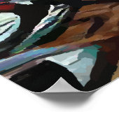 Jazz Band Digital Art Poster (Hoek)