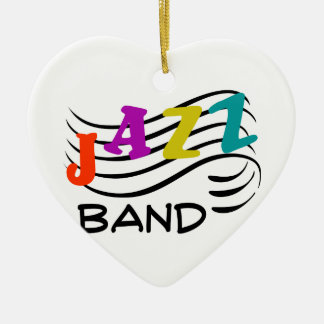 Jazz Band Keramisch Ornament