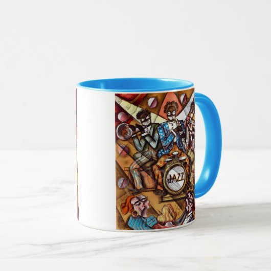 JAZZ BAND MOK (Voorkant rechts)