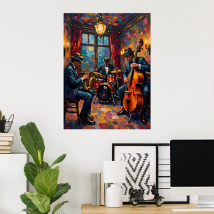 Jazz Band optreden Poster